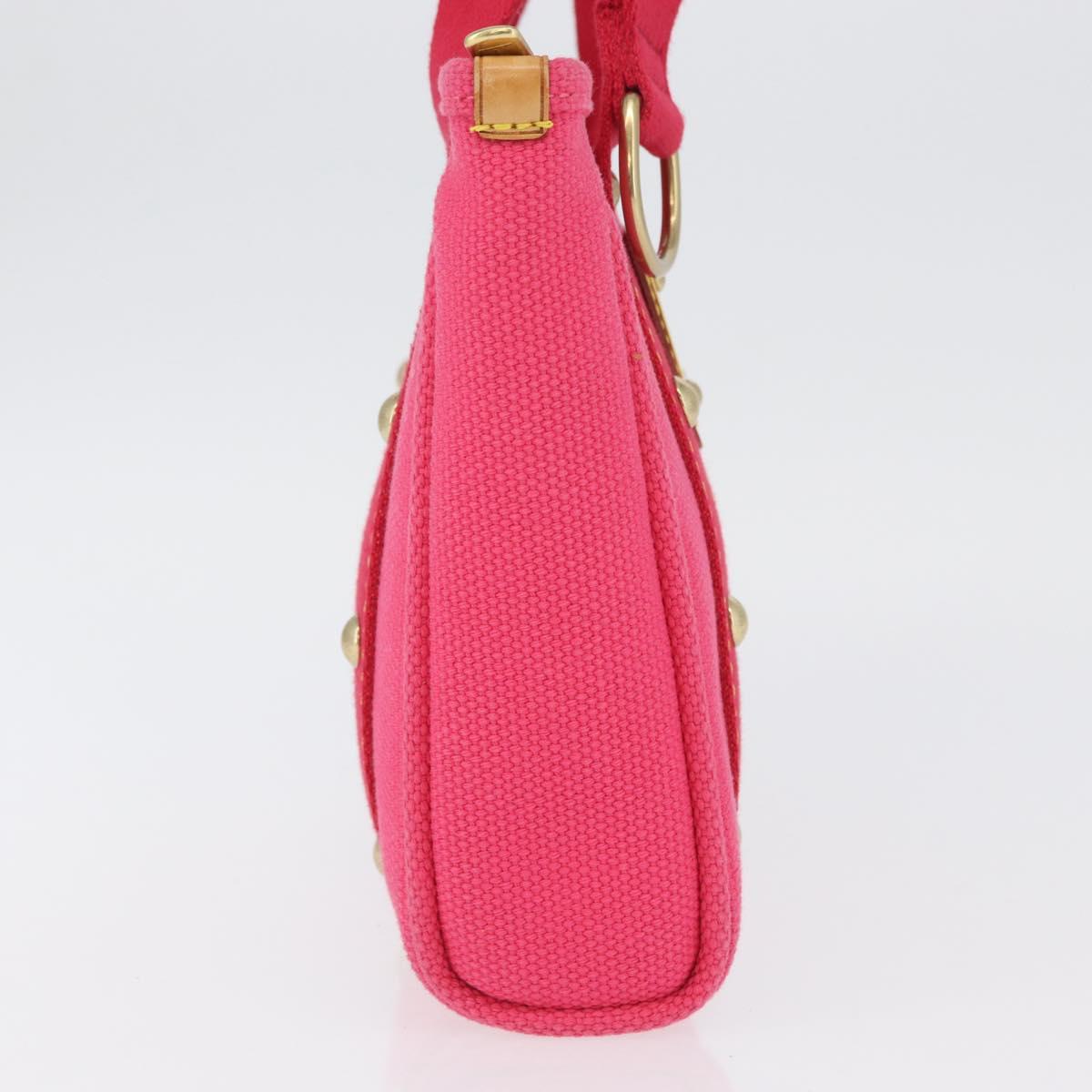 LOUIS VUITTON Antigua Cabas PM Hand Bag Rouge Pink M40088 LV Auth ARZ084