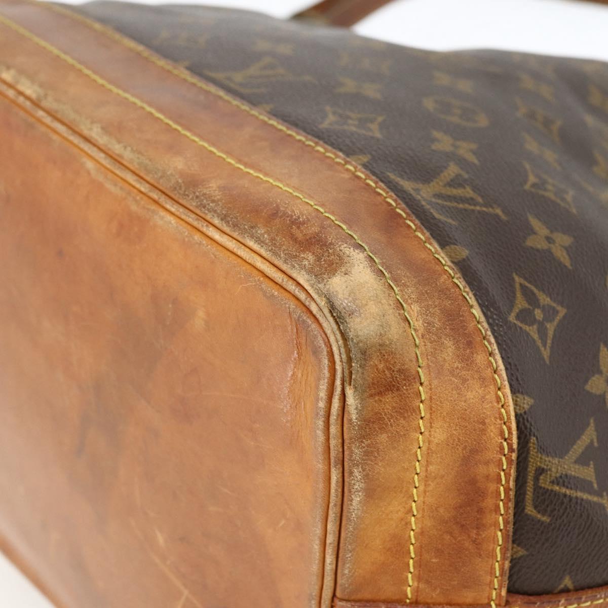 LOUIS VUITTON Monogram Noe Shoulder Bag M42224 LV Auth ARZ120
