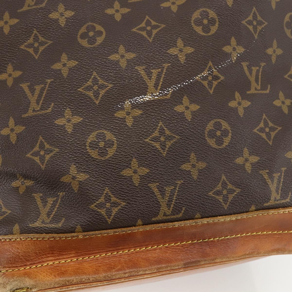 LOUIS VUITTON Monogram Noe Shoulder Bag M42224 LV Auth ARZ120