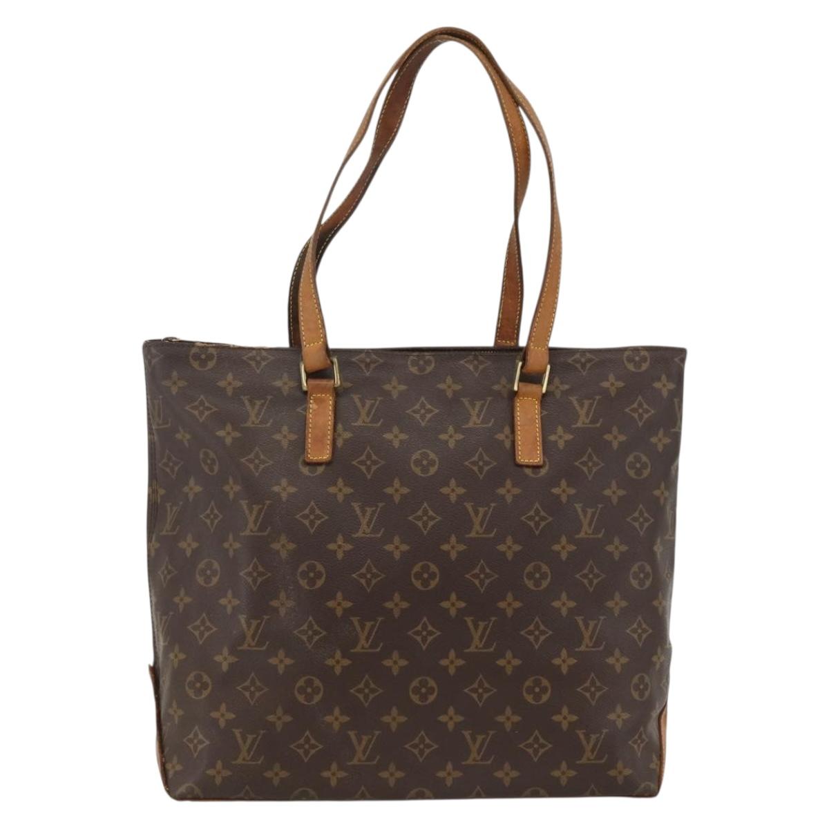 LOUIS VUITTON Monogram Cabas Mezzo Tote Bag M51151 LV Auth ARZ125