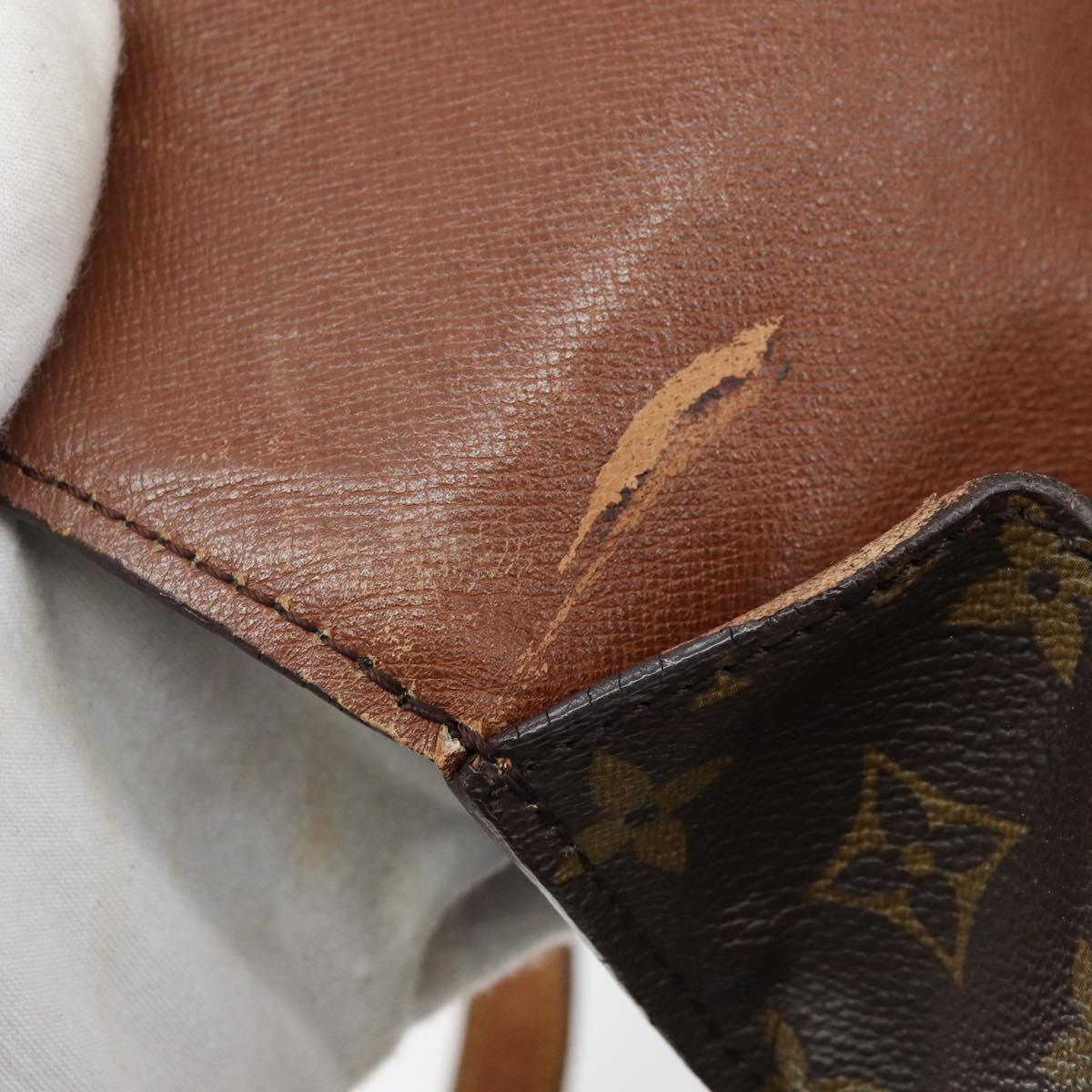 LOUIS VUITTON Monogram Saint Cloud GM Shoulder Bag M51242 LV Auth ARZ144