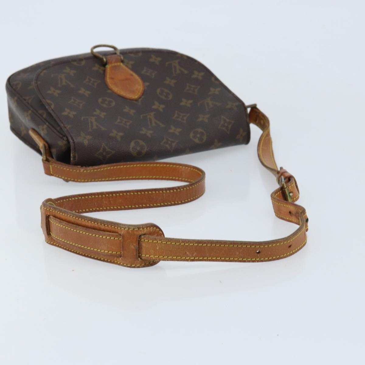 LOUIS VUITTON Monogram Saint Cloud GM Shoulder Bag M51242 LV Auth ARZ144
