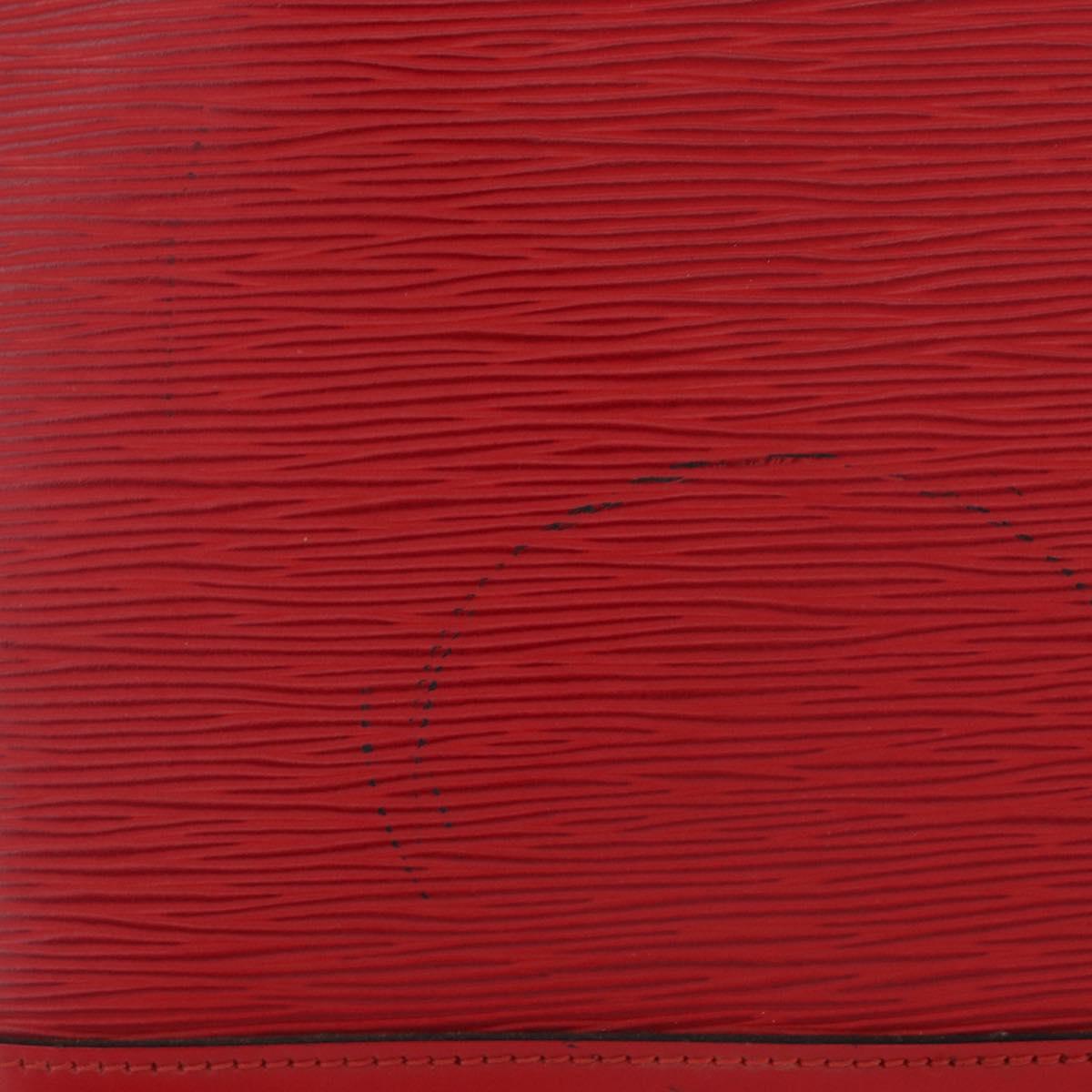 LOUIS VUITTON Epi Alma Hand Bag Castilian Red M52147 LV Auth ARZ152