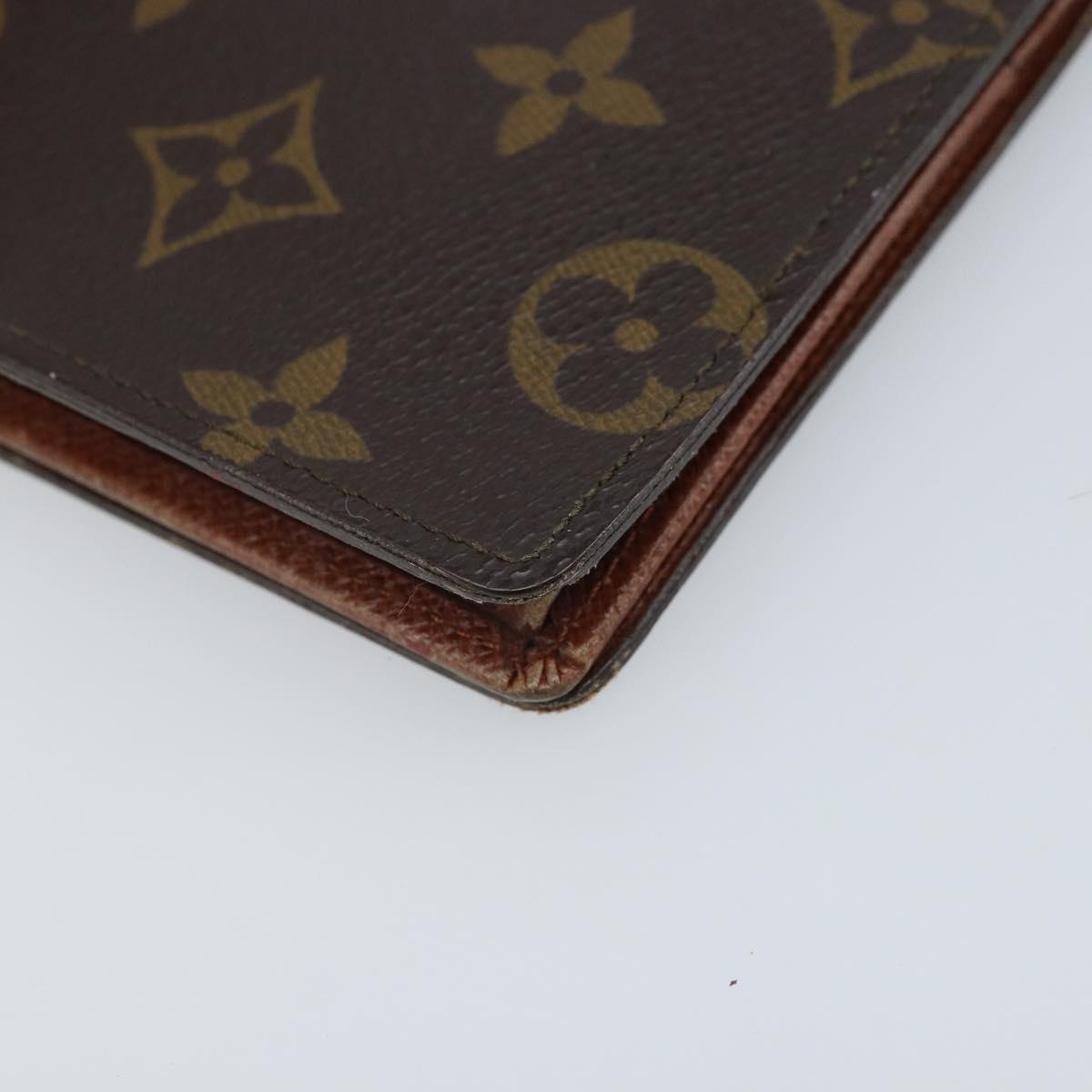 LOUIS VUITTON Monogram Porte Valeurs Cartes Credit Wallet M61823 LV Auth ARZ164