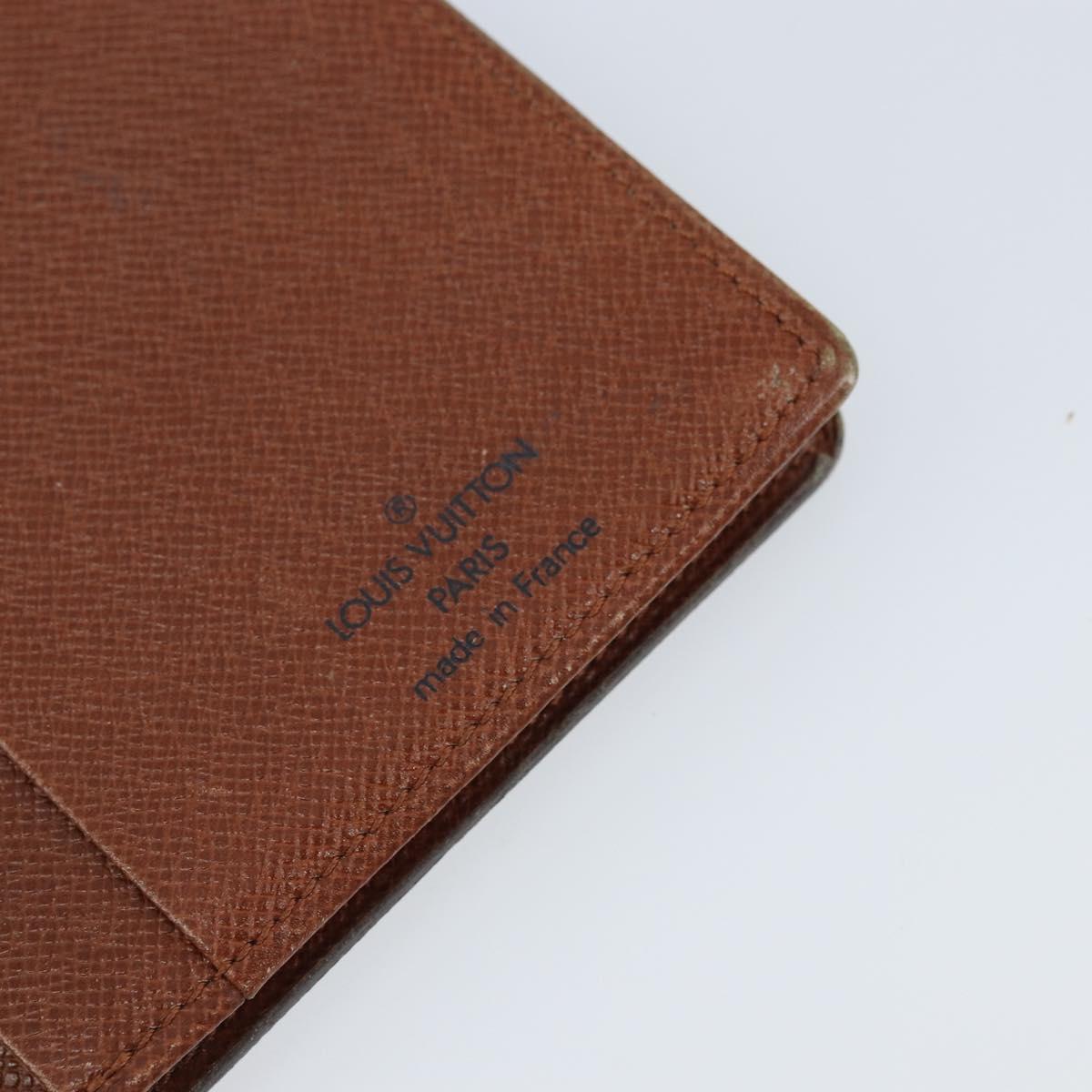 LOUIS VUITTON Monogram Porte Valeurs Cartes Credit Wallet M61823 LV Auth ARZ164