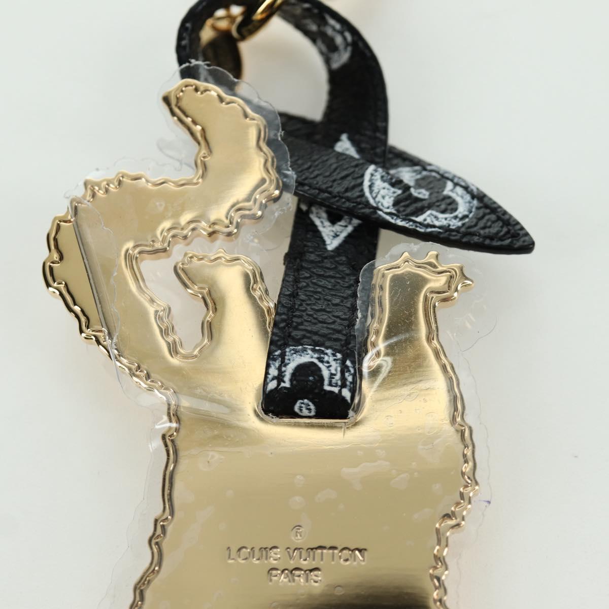 LOUIS VUITTON Flying Cat Bijoux Sac Key Holder metal Gold MP2284 Auth ARZ170SM