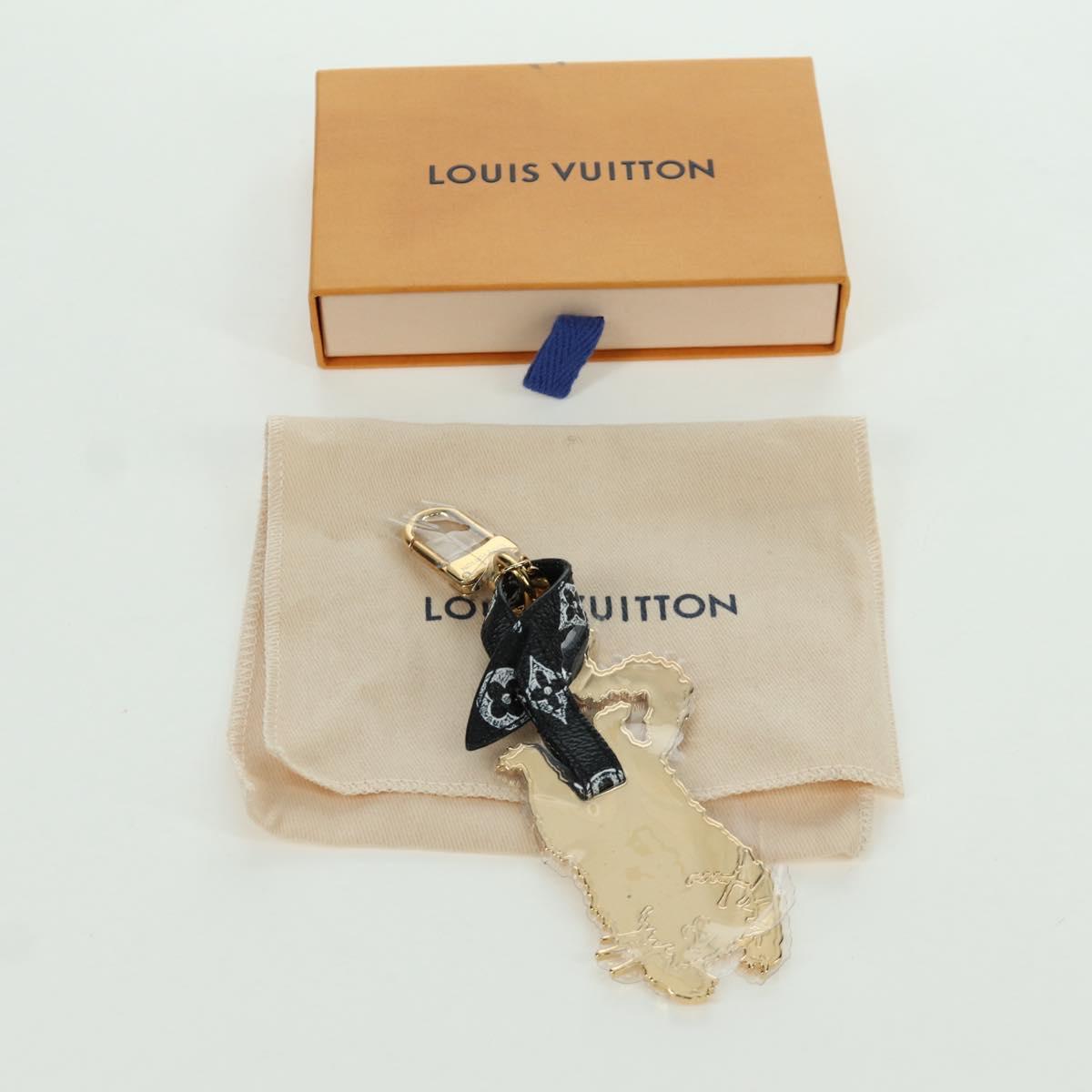 LOUIS VUITTON Flying Cat Bijoux Sac Key Holder metal Gold MP2284 Auth ARZ170SM