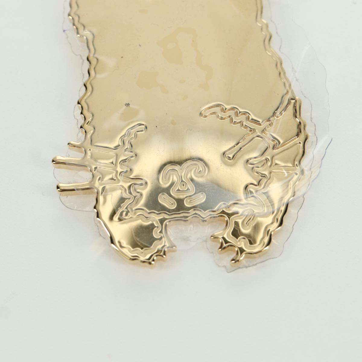 LOUIS VUITTON Flying Cat Bijoux Sac Key Holder metal Gold MP2284 Auth ARZ170SM