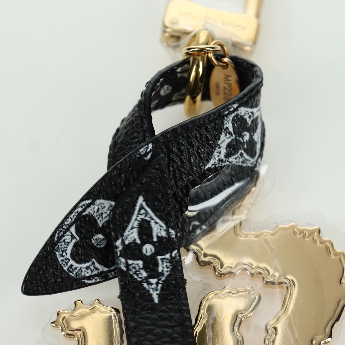 LOUIS VUITTON Flying Cat Bijoux Sac Key Holder metal Gold MP2284 Auth ARZ170SM