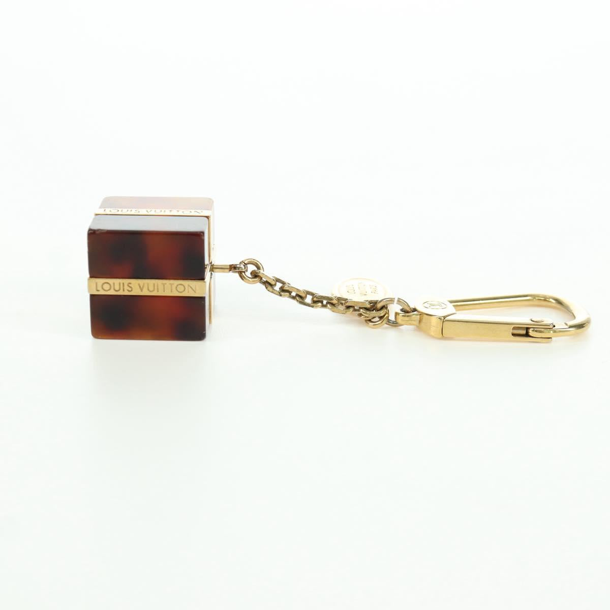 LOUIS VUITTON Bijou Sac Surprise Key Holder metal Brown M66188 LV Auth ARZ171