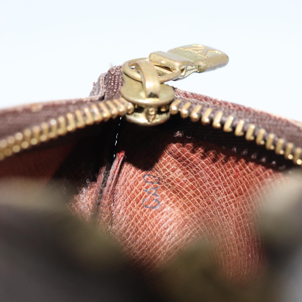 LOUIS VUITTON Monogram Pochette Cles Coin Purse M62650 LV Auth ARZ178