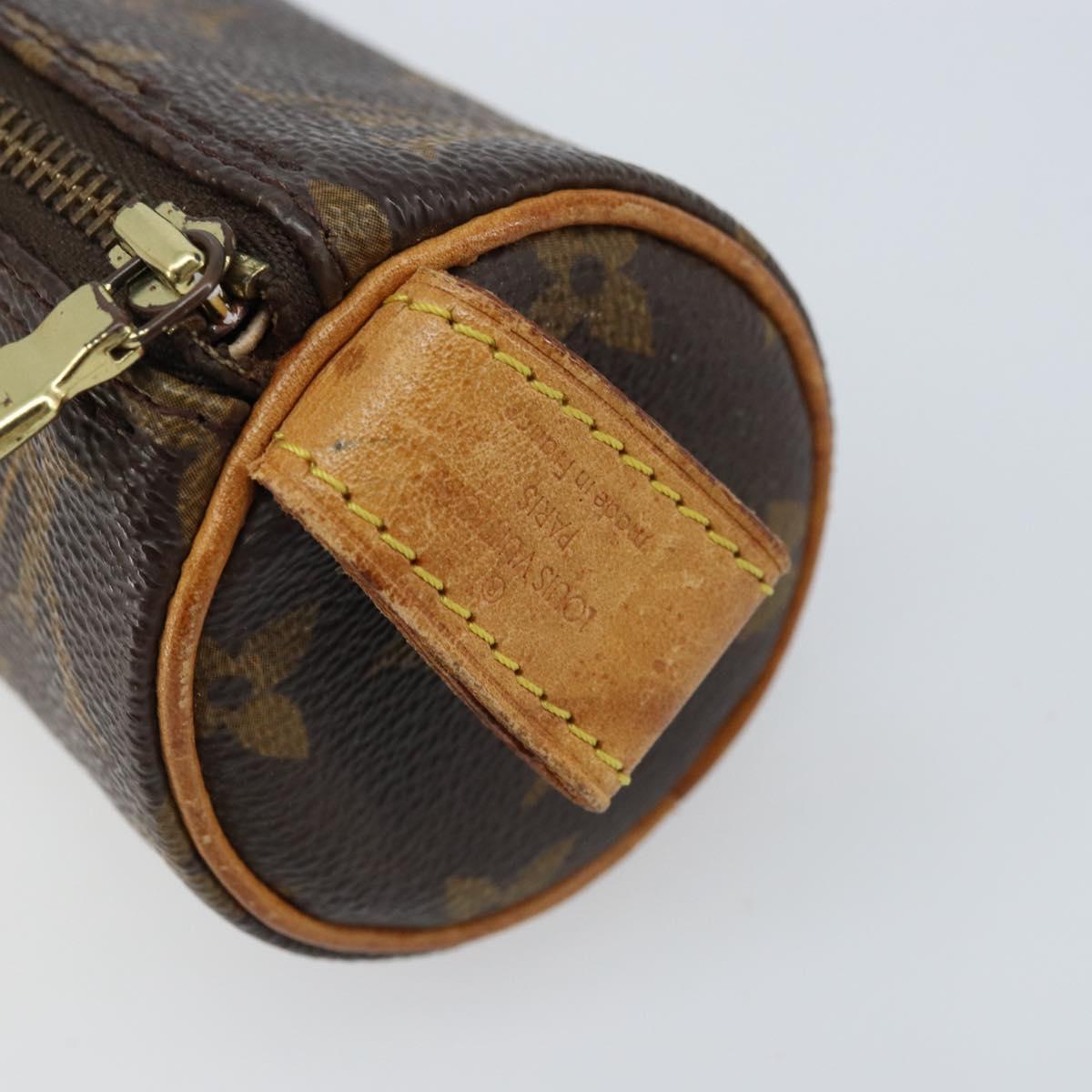 LOUIS VUITTON Monogram Trousse Rondo Pouch M47630 LV Auth ARZ183