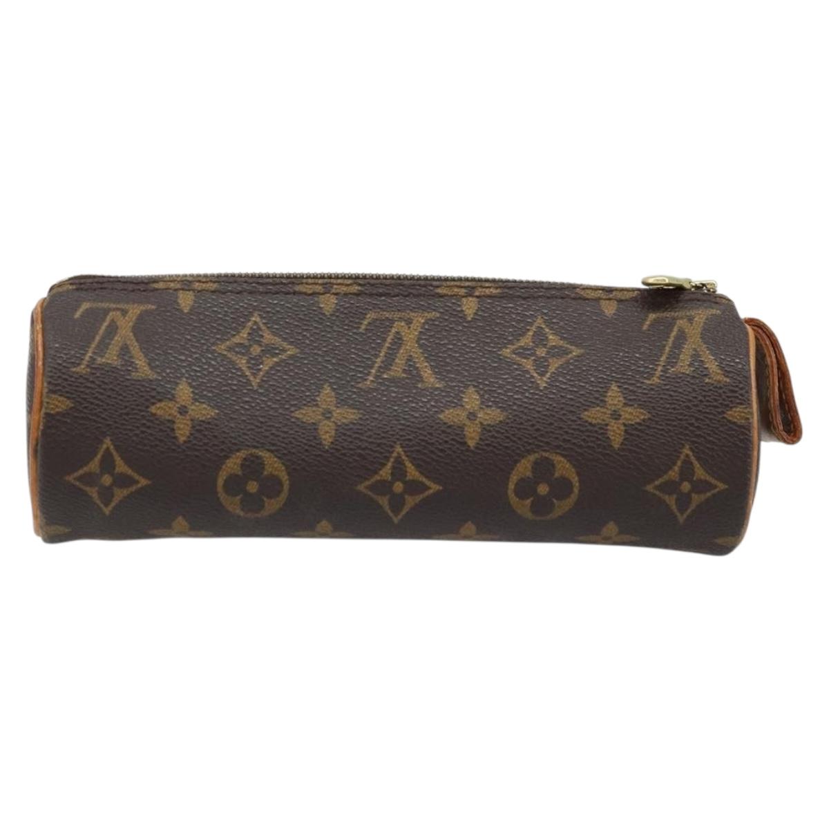 LOUIS VUITTON Monogram Trousse Rondo Pouch M47630 LV Auth ARZ183