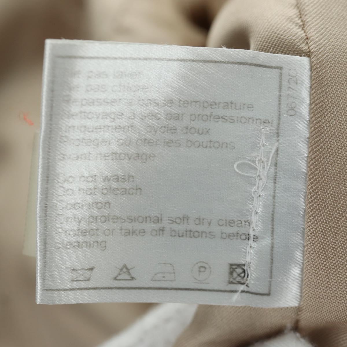 CHANEL Jacket Skirt Setup Jacket Tweed Multicolor CC Auth ARZ186V