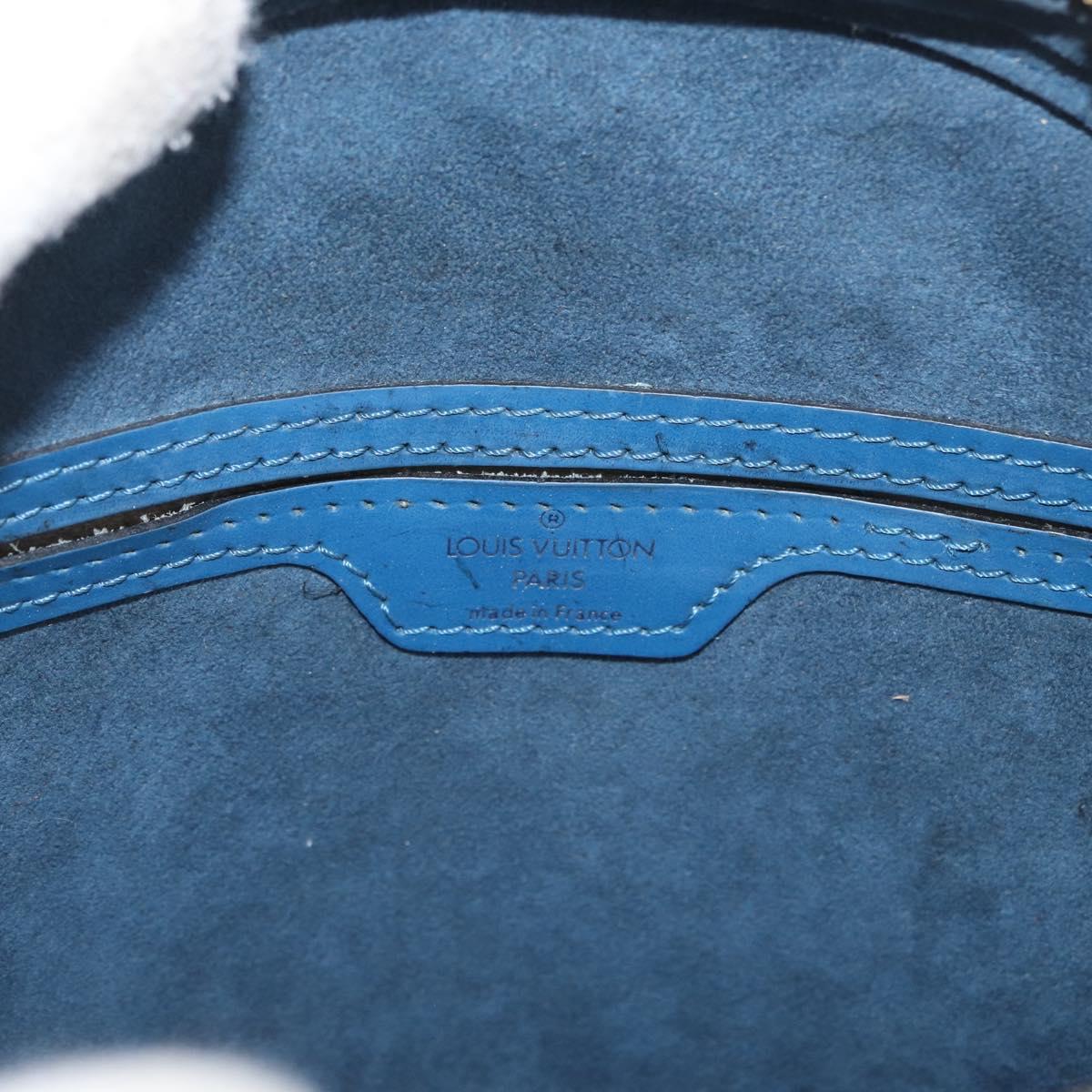 LOUIS VUITTON Epi Mabillon Backpack Blue M52235 LV Auth ARZ199