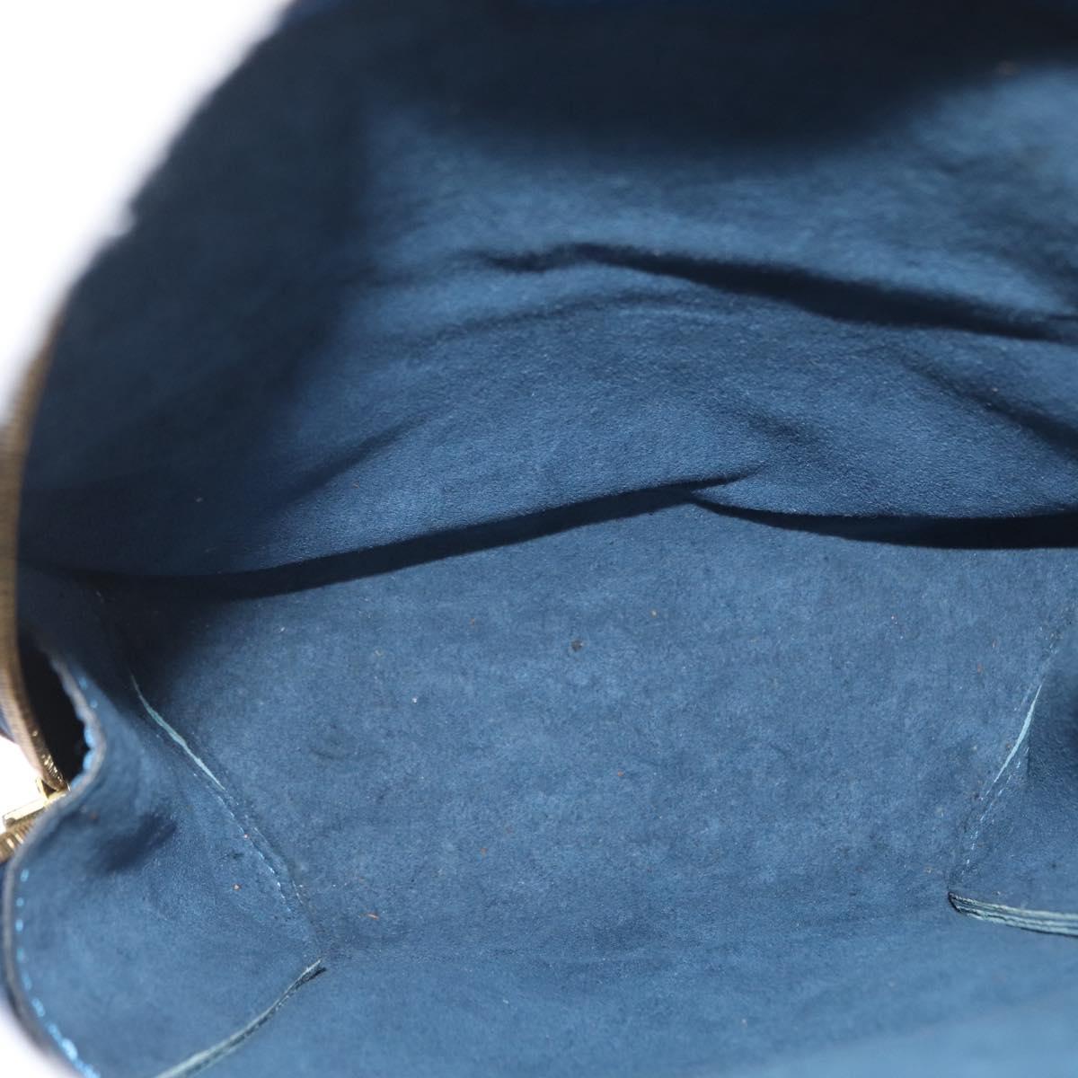LOUIS VUITTON Epi Mabillon Backpack Blue M52235 LV Auth ARZ199