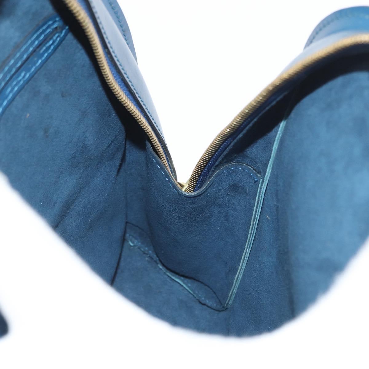 LOUIS VUITTON Epi Mabillon Backpack Blue M52235 LV Auth ARZ199