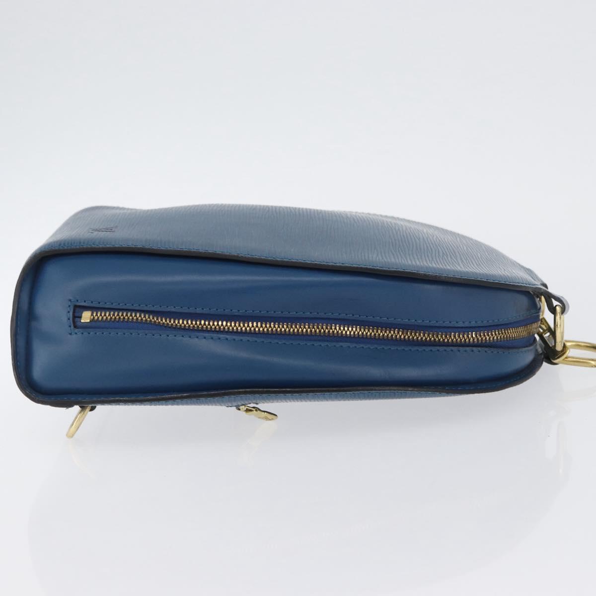 LOUIS VUITTON Epi Mabillon Backpack Blue M52235 LV Auth ARZ199