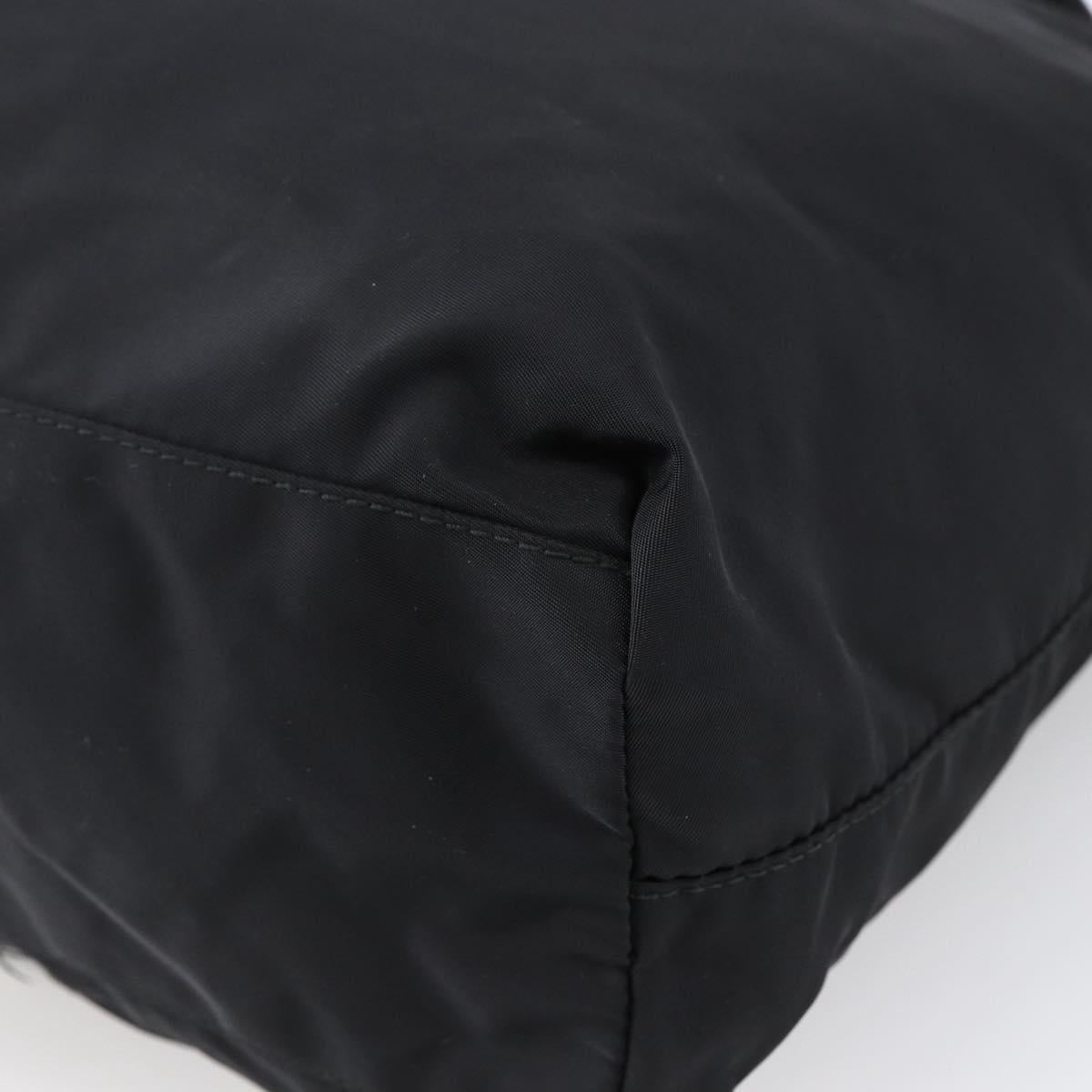 PRADA Robot Tote Bag Nylon Black Auth ARZ203A