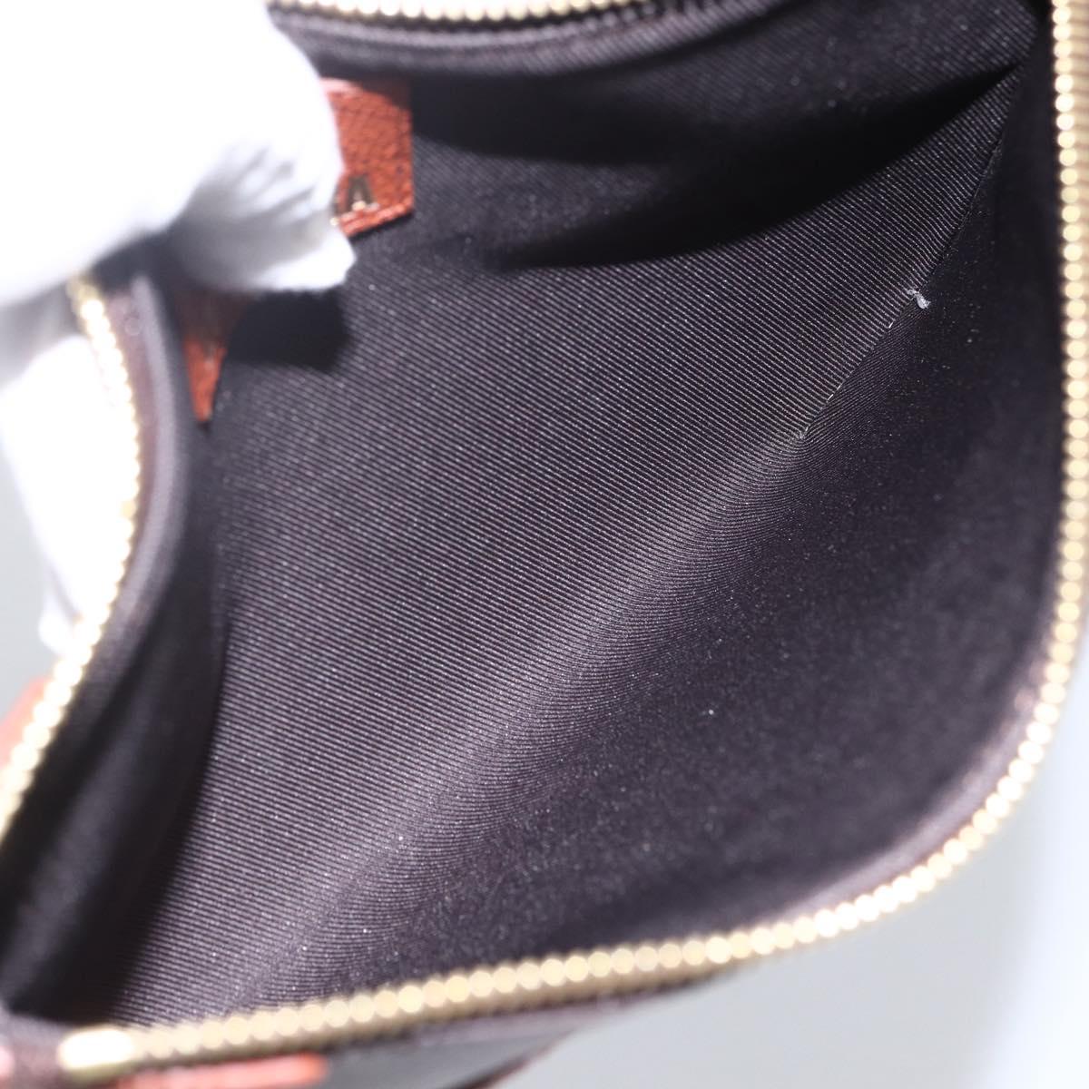 LOUIS VUITTON Monogram Net NBA Collaboration Flat Pouch M80543 LV Auth ARZ204SAM