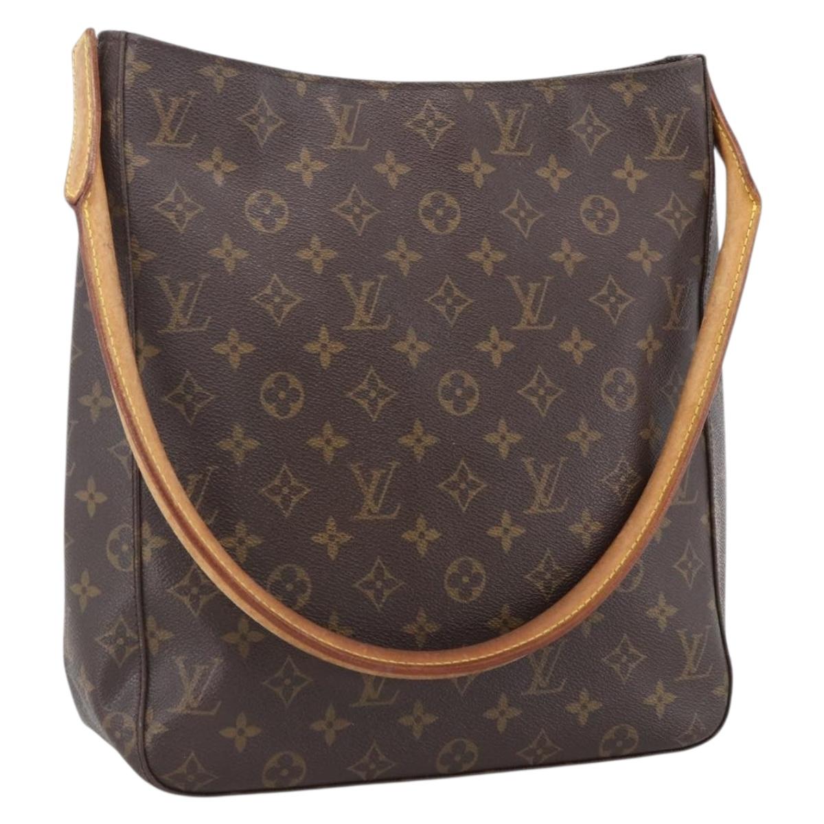LOUIS VUITTON Monogram Looping GM Shoulder Bag M51145 LV Auth ARZ216
