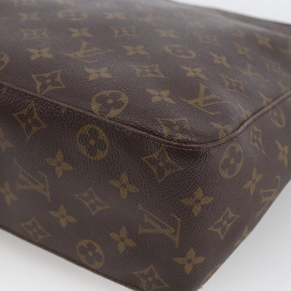 LOUIS VUITTON Monogram Looping GM Shoulder Bag M51145 LV Auth ARZ216