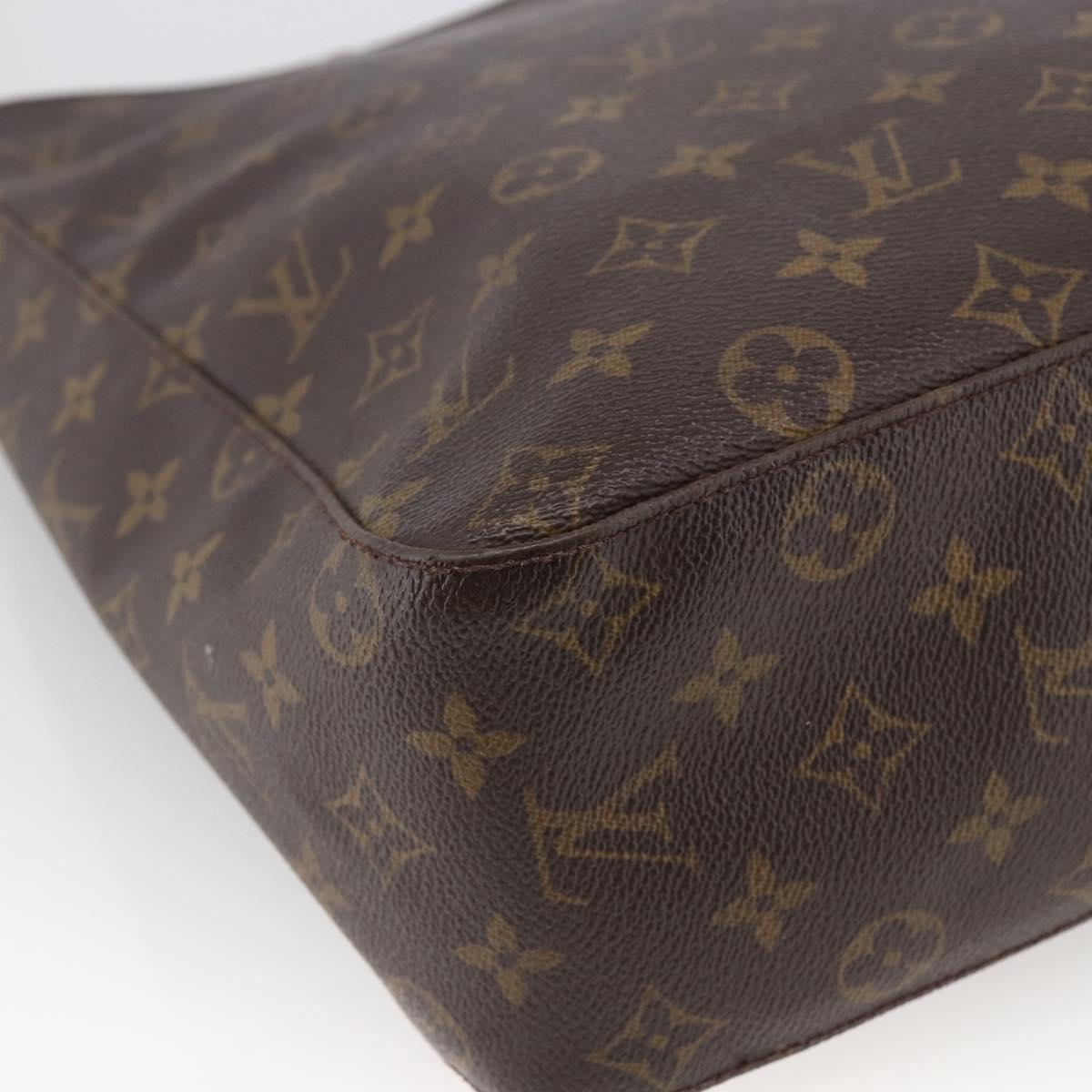 LOUIS VUITTON Monogram Looping GM Shoulder Bag M51145 LV Auth ARZ216