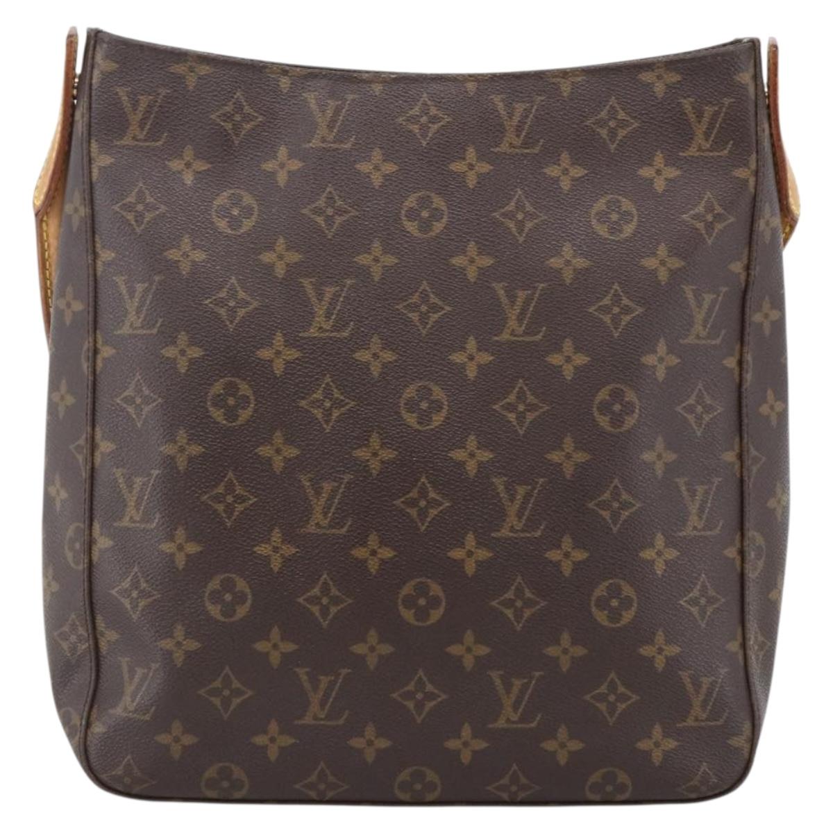 LOUIS VUITTON Monogram Looping GM Shoulder Bag M51145 LV Auth ARZ216
