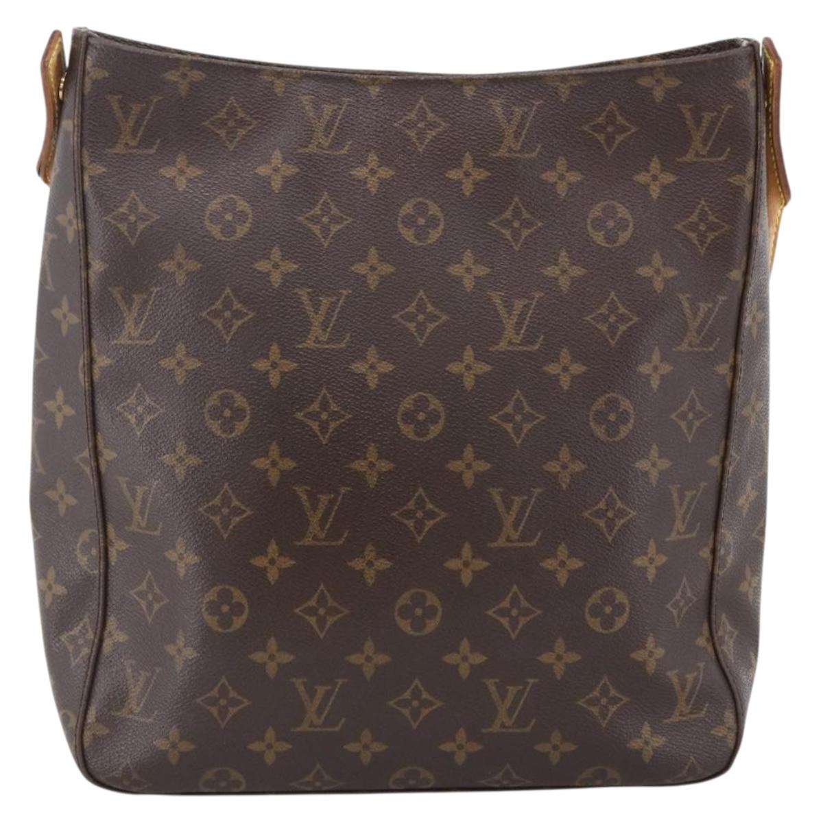 LOUIS VUITTON Monogram Looping GM Shoulder Bag M51145 LV Auth ARZ216