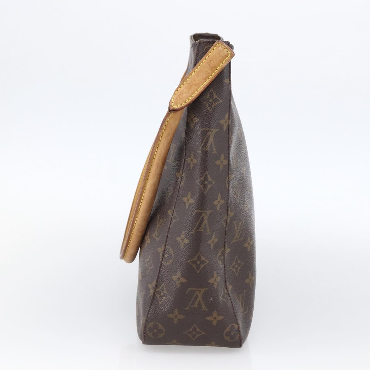 LOUIS VUITTON Monogram Looping GM Shoulder Bag M51145 LV Auth ARZ216