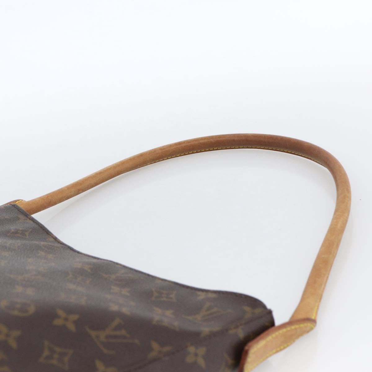 LOUIS VUITTON Monogram Looping GM Shoulder Bag M51145 LV Auth ARZ216
