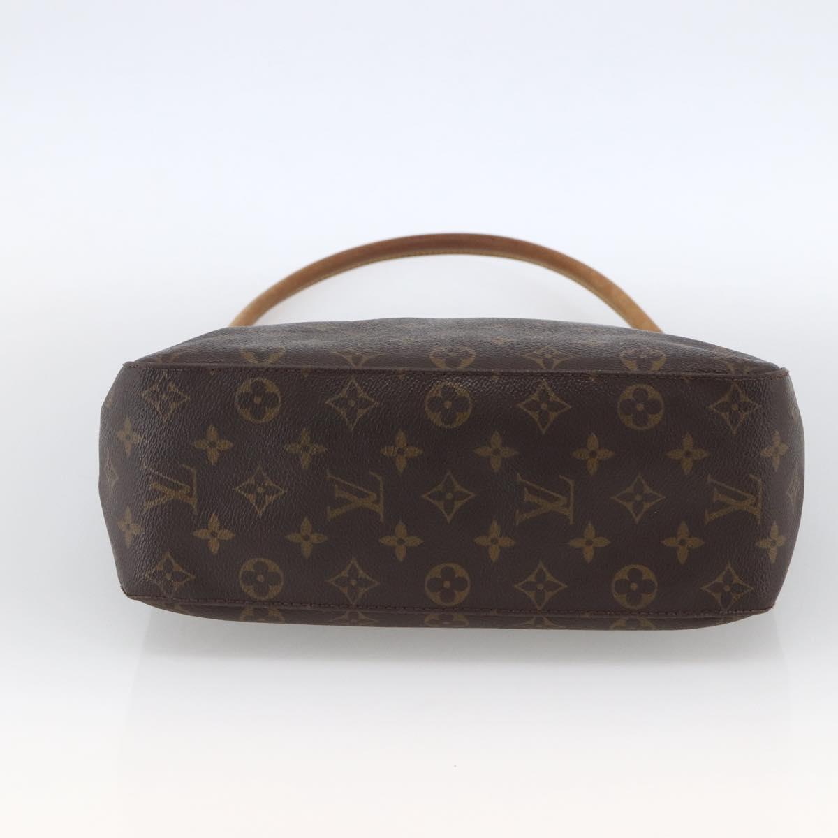 LOUIS VUITTON Monogram Looping GM Shoulder Bag M51145 LV Auth ARZ216
