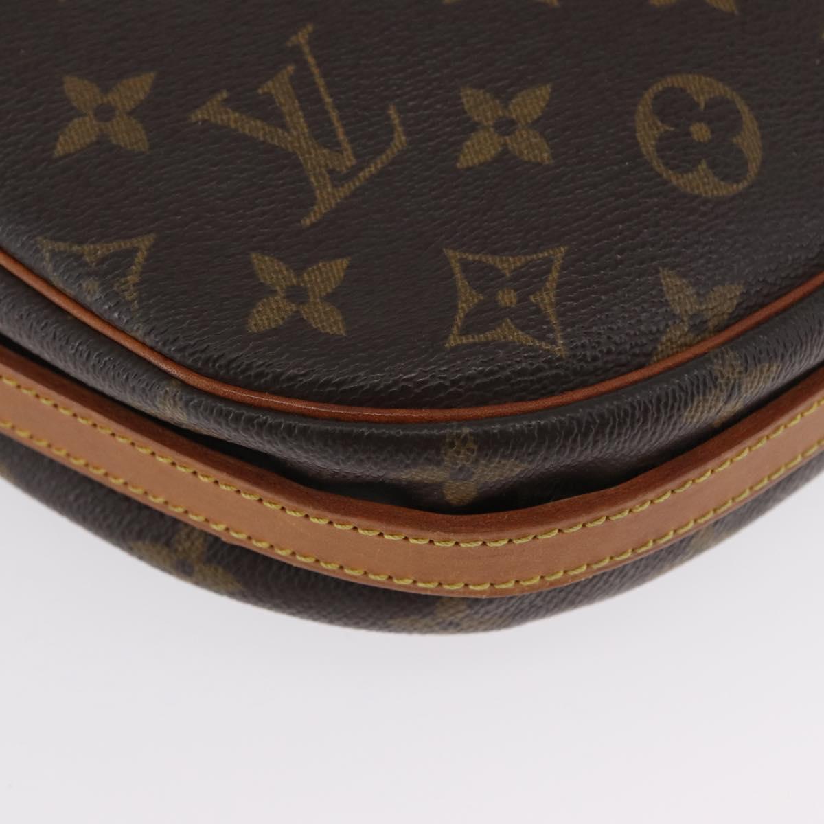 LOUIS VUITTON Monogram Jeune Fille MM Shoulder Bag M51226 LV Auth ARZ237