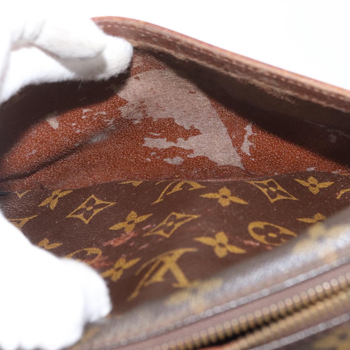 LOUIS VUITTON Monogram Jeune Fille MM Shoulder Bag M51226 LV Auth ARZ237