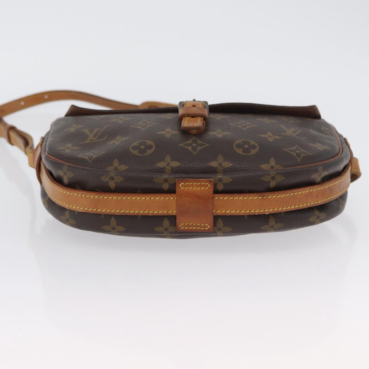 LOUIS VUITTON Monogram Jeune Fille MM Shoulder Bag M51226 LV Auth ARZ237