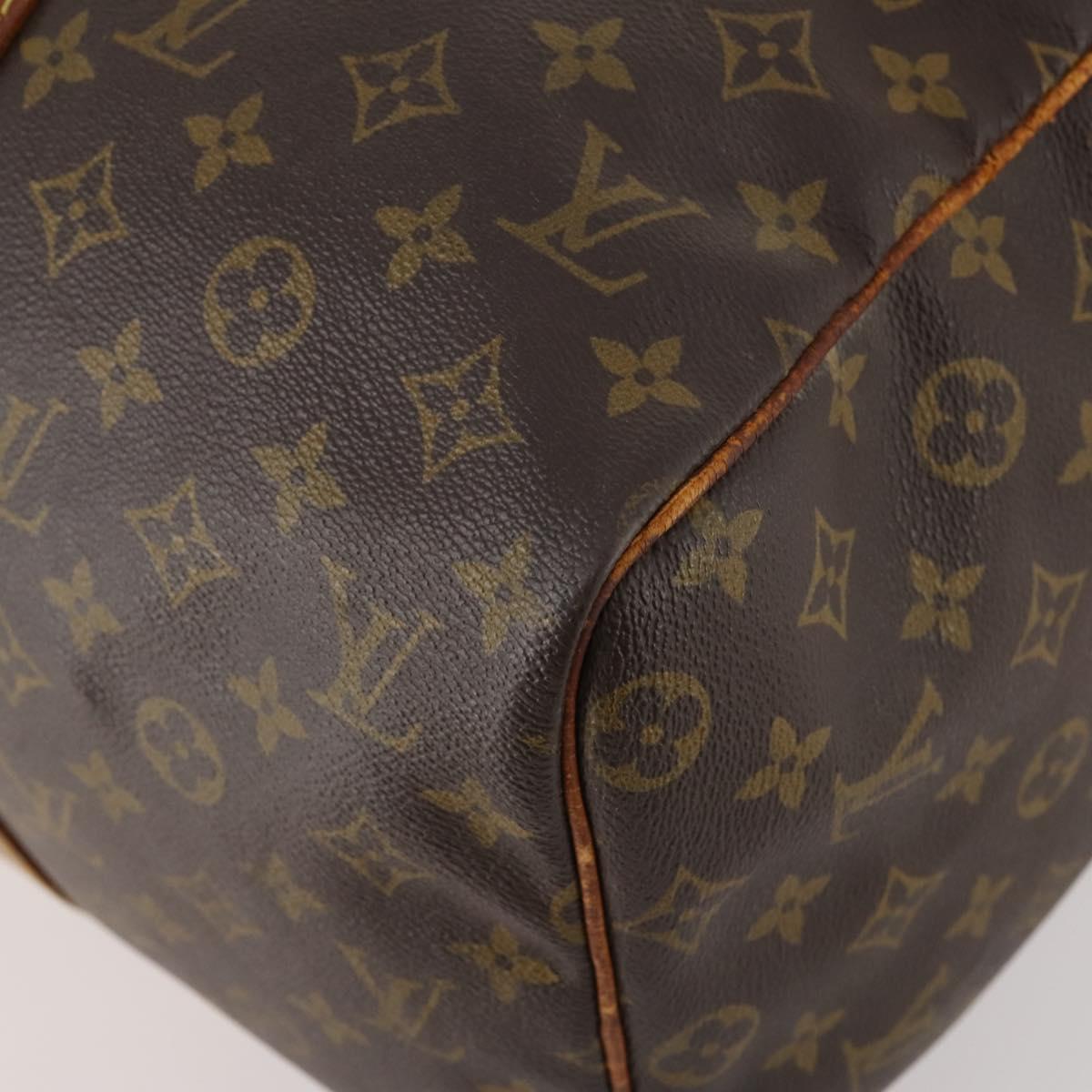 LOUIS VUITTON Monogram Sac Souple 45 Boston Bag M41624 LV Auth ARZ247