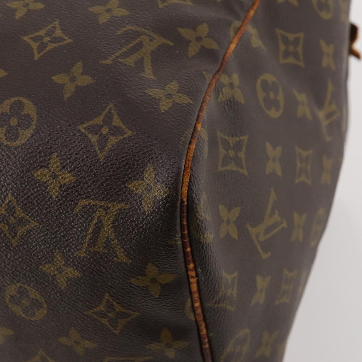 LOUIS VUITTON Monogram Sac Souple 45 Boston Bag M41624 LV Auth ARZ247