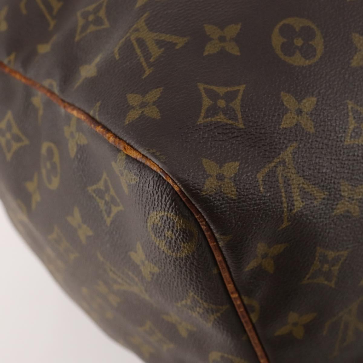 LOUIS VUITTON Monogram Sac Souple 45 Boston Bag M41624 LV Auth ARZ247