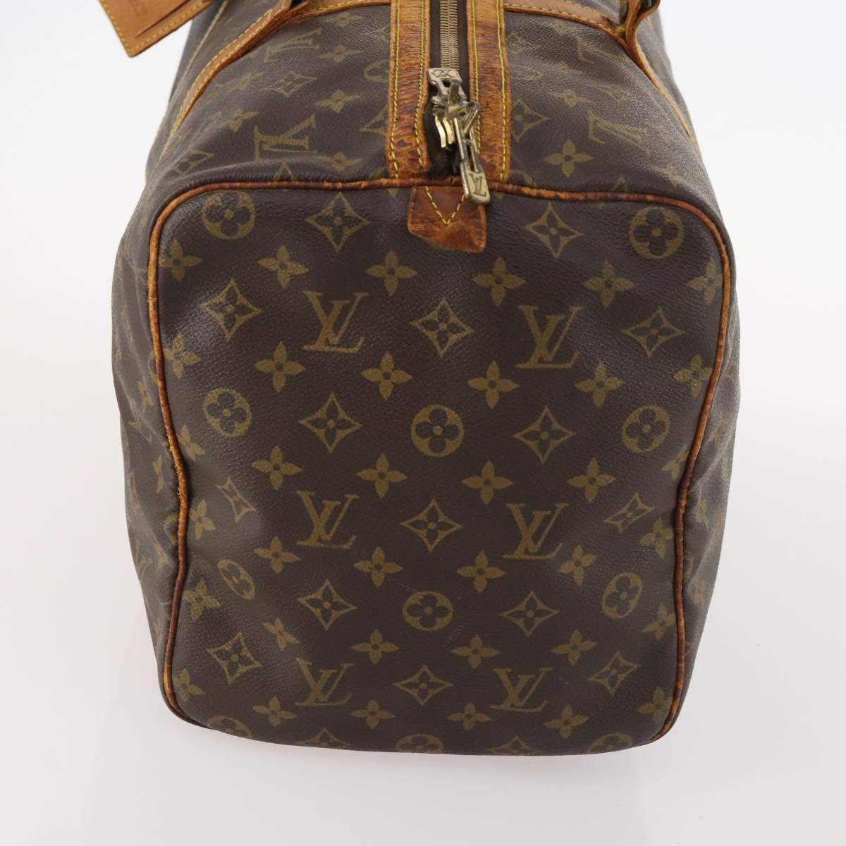 LOUIS VUITTON Monogram Sac Souple 45 Boston Bag M41624 LV Auth ARZ247