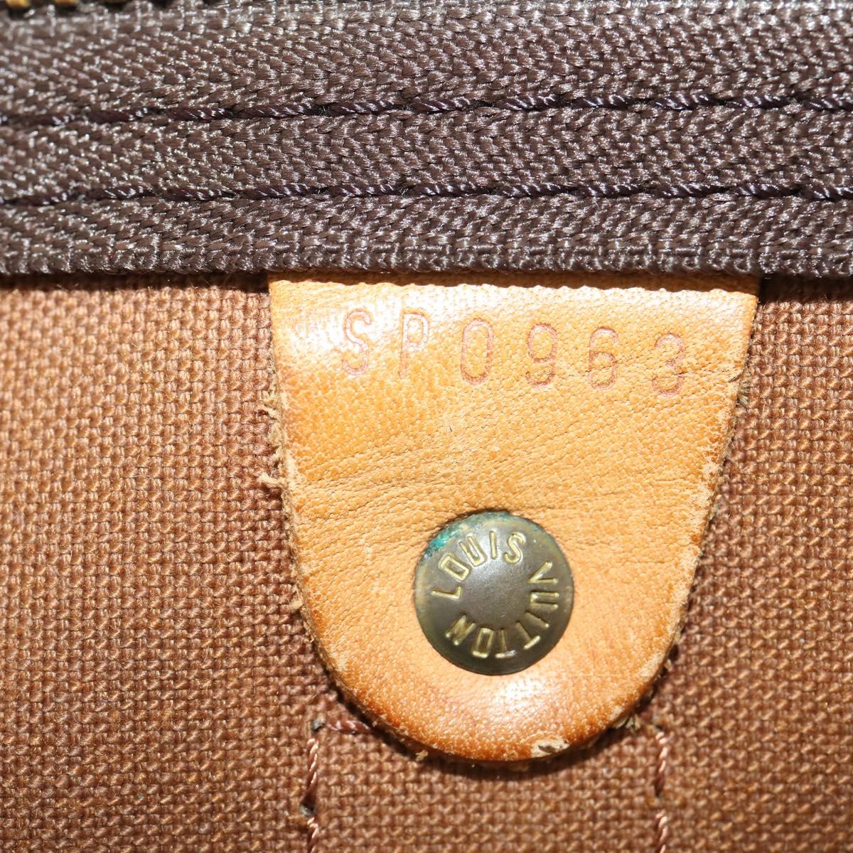 LOUIS VUITTON Monogram Keepall 45 Boston Bag M41428 LV Auth ARZ250