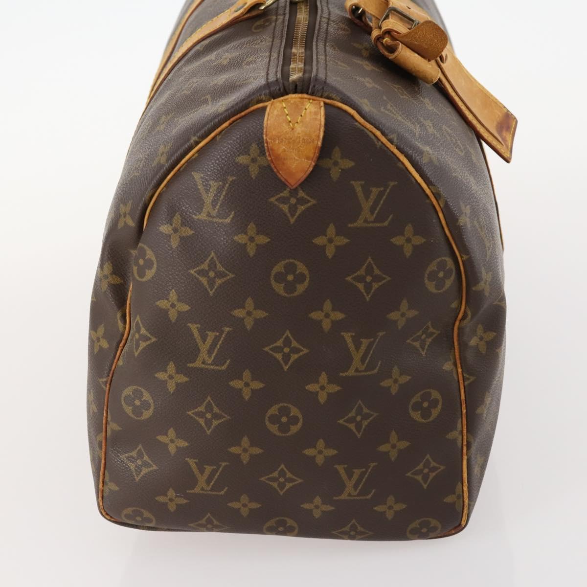 LOUIS VUITTON Monogram Keepall 45 Boston Bag M41428 LV Auth ARZ250