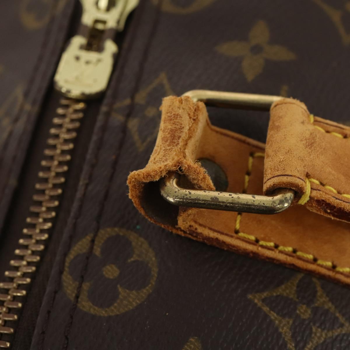 LOUIS VUITTON Monogram Keepall 45 Boston Bag M41428 LV Auth ARZ250