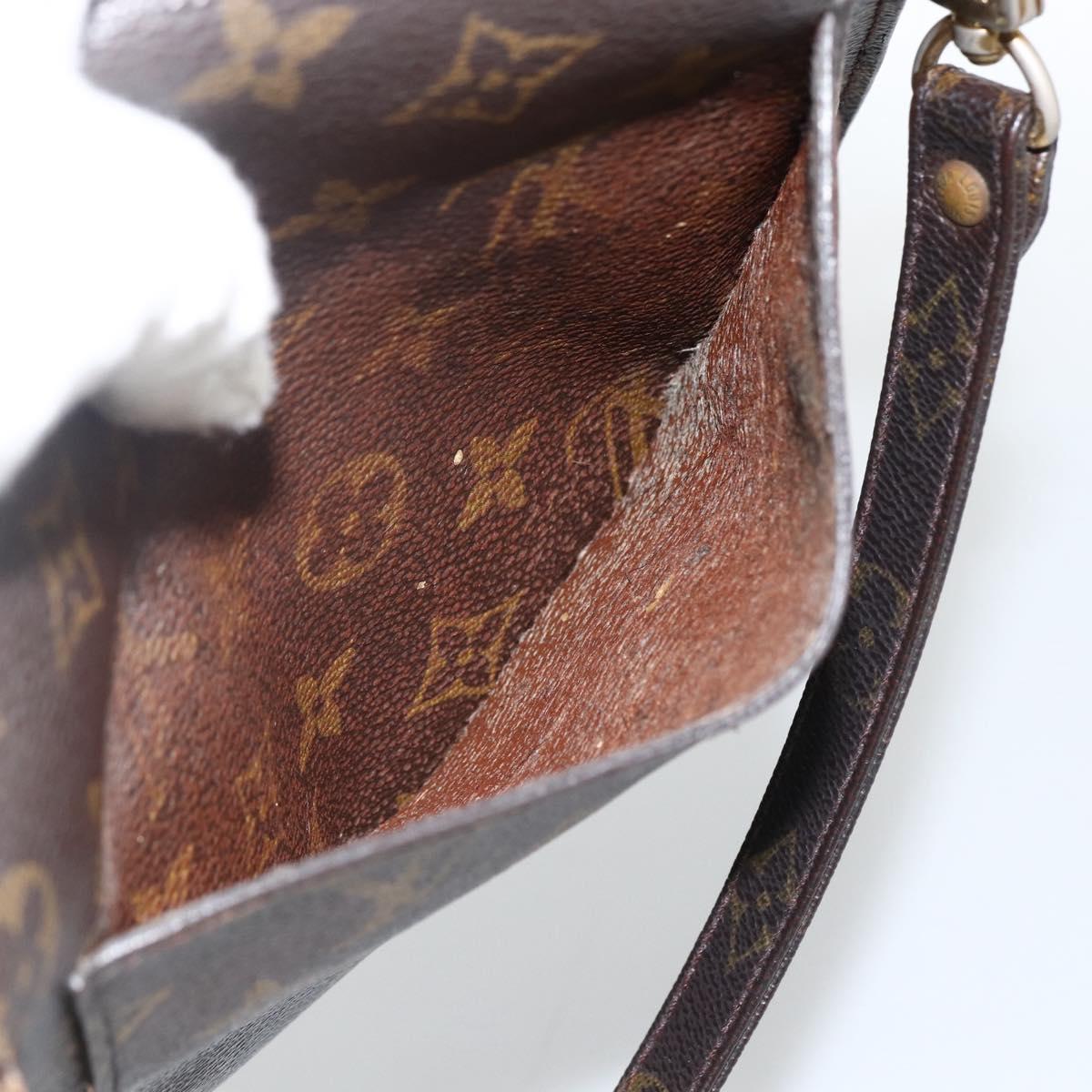 LOUIS VUITTON Monogram Saint Cloud MM Shoulder Bag M51243 LV Auth ARZ277