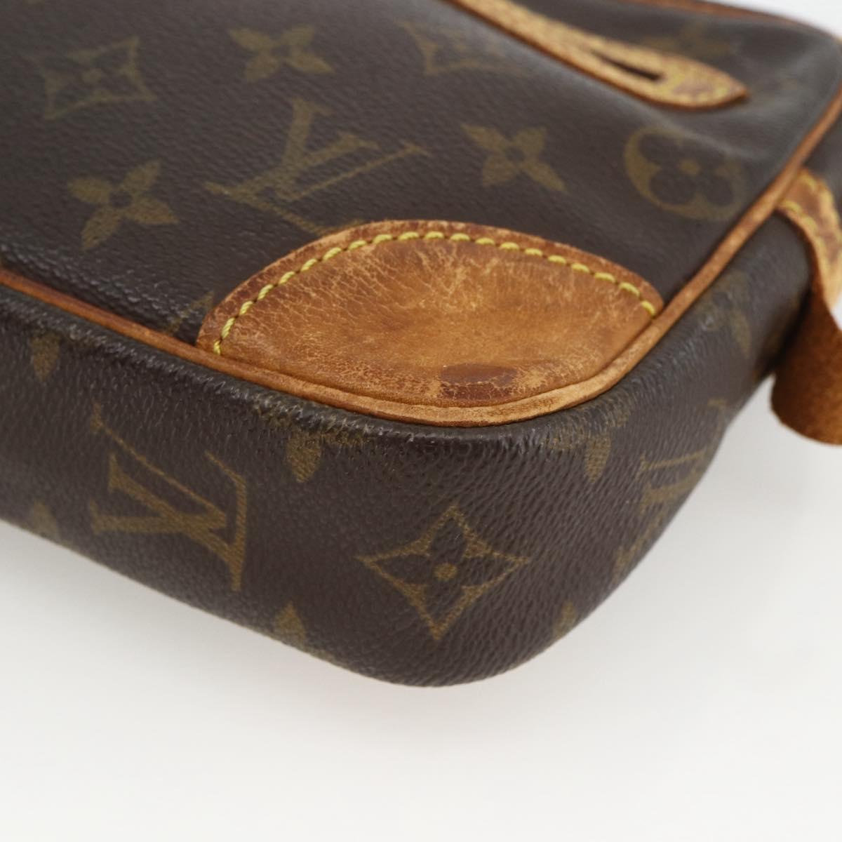 LOUIS VUITTON Monogram Marly Dragonne GM Clutch Bag M51825 LV Auth ARZ278