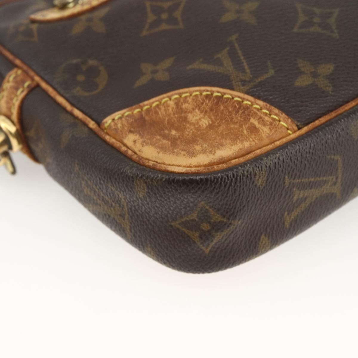 LOUIS VUITTON Monogram Marly Dragonne GM Clutch Bag M51825 LV Auth ARZ278