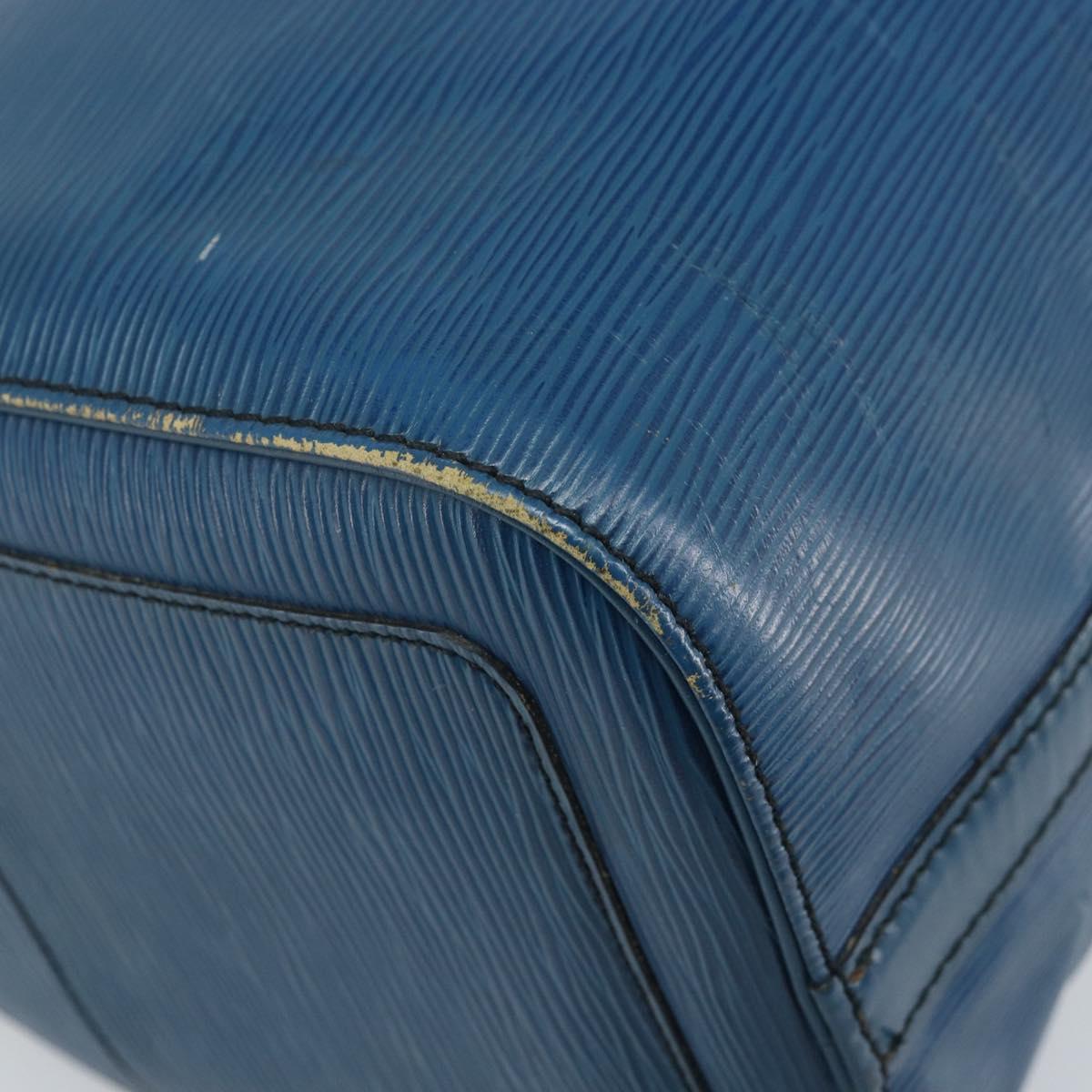 LOUIS VUITTON Epi Speedy 30 Hand Bag Toledo Blue M43005 LV Auth ARZ281