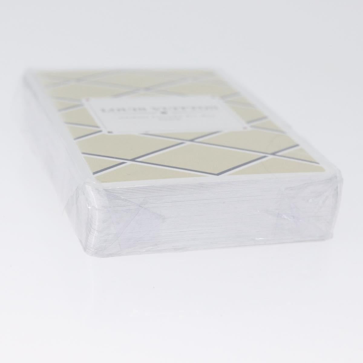 LOUIS VUITTON Playing Cards Beige LV Auth ARZ303