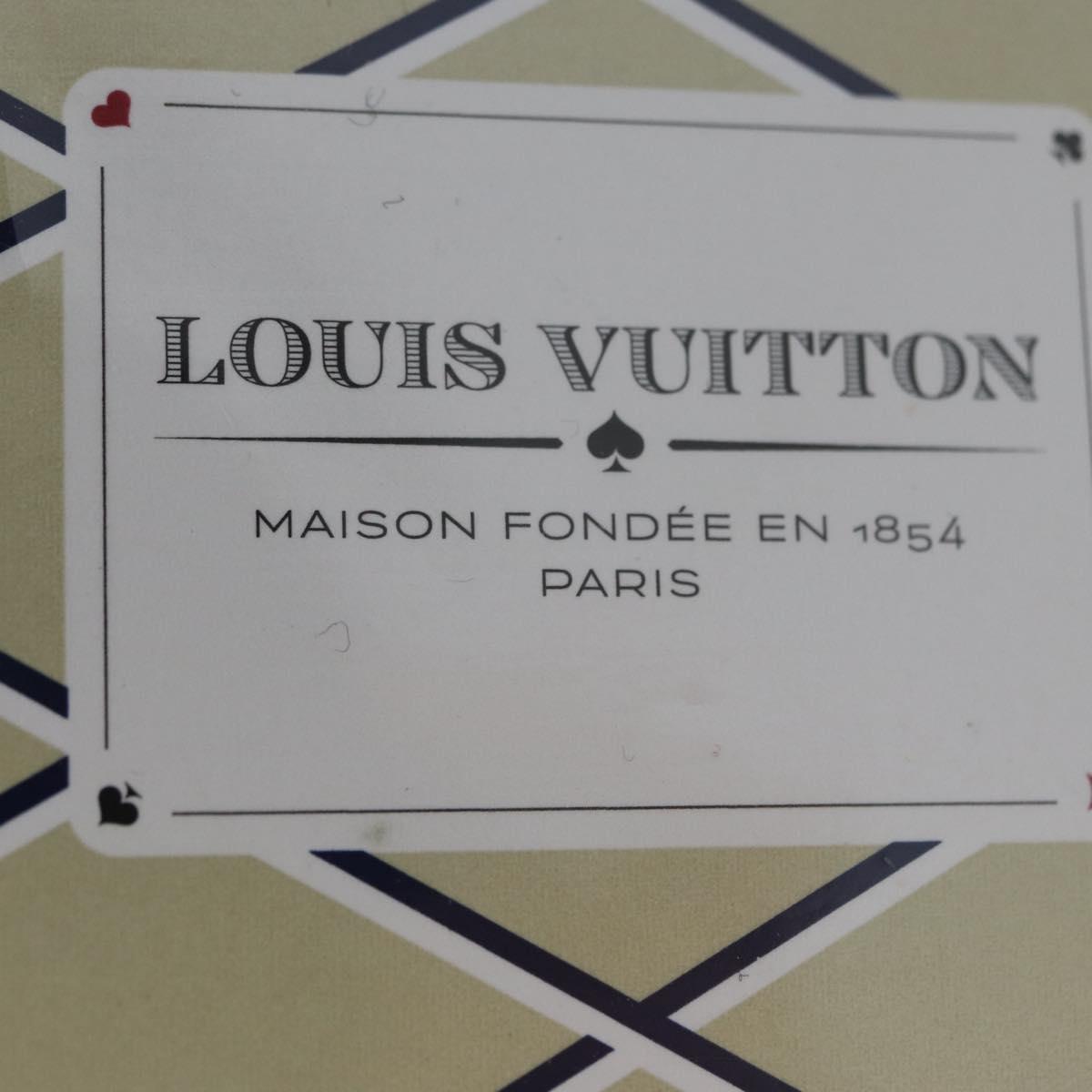 LOUIS VUITTON Playing Cards Beige LV Auth ARZ303