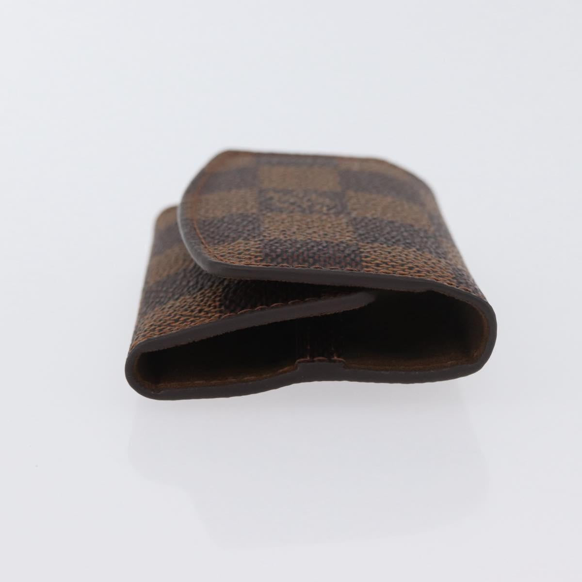 LOUIS VUITTON Damier Ebene Bouton de Manchette Senior Tulle M65737 Auth ARZ304