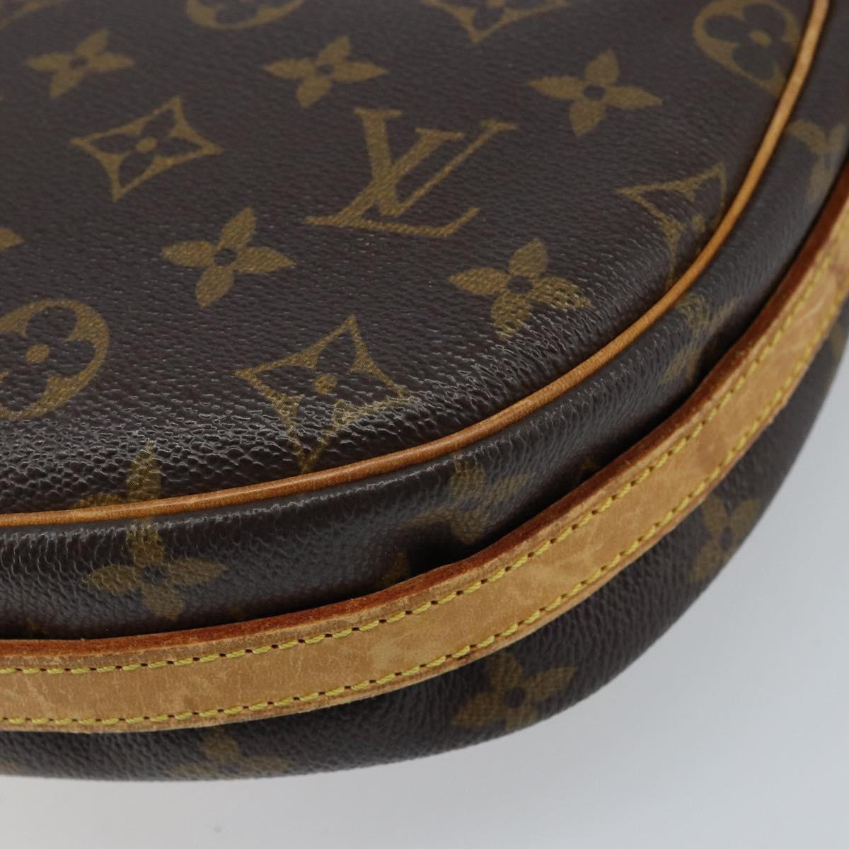 LOUIS VUITTON Monogram Jeune Fille MM Shoulder Bag M51226 LV Auth ARZ325
